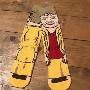 Fun Character Socks - Yellow and Red